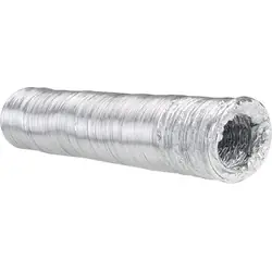 Op = Op R-Vent Spiraliet FF flexibele slang aluminium 2 laags 100mm - 10m