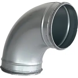 R-Vent Spiraliet bocht 90º verzinkt 100mm Dagaanbieding