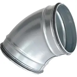 R-Vent Spiraliet bocht 45º verzinkt 150mm Lage Prijs