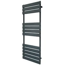 Handdoekradiator plat paneel 1200x450mm 554W Op = Op