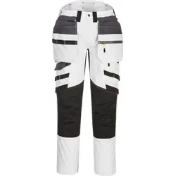 Portwest DX4 stretch werkbroek met afneembare holsterzakken + gratis kniestukken 58 wit/grijs* Betaalbaar