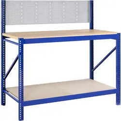 INDUSTRIAL WORK Werkbank 145/100x120x60cm verzinkt Bestel Nu