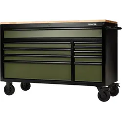 BUNKER® Gereedschapswagen/werkbank Groen 142x97x62cm Hoge Kwaliteit