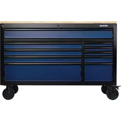BUNKER® Gereedschapswagen/werkbank Blauw 142x97x62cm Weekendaanbieding