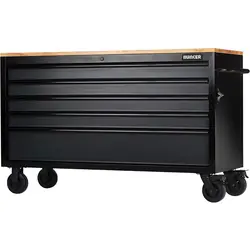 Bestseller BUNKER® Gereedschapswagen met topkoffer Grijs 155x97x58cm