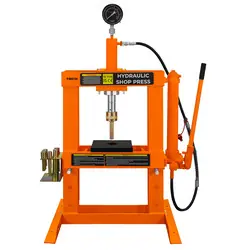 Superprijs Hydraulische werkplaatspers met manometer 10 ton
