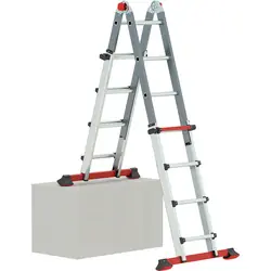 Veilige Betaling Vouwladder Varitrex Tele Pro 4x4 treden