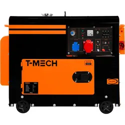 T-Mech stille dieselgenerator 400V Weekendaanbieding