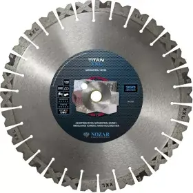 Diamant zaagblad Titan 350mm as 20mm Populair