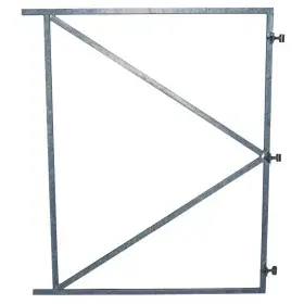 Snelle Levering Stalen poortframe 155x200 cm