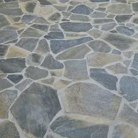 Lage Prijs Flagstone Blauw nuance 3-5cm dik