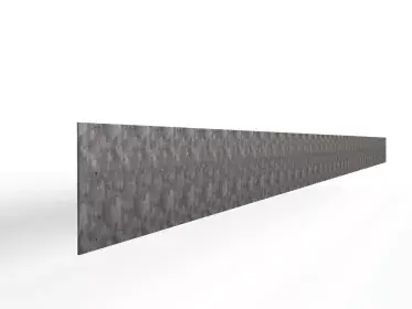 Kantopsluiting verzinkt 10x300cm recht Weekendaanbieding