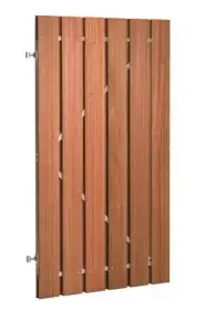 HH deur op stalen frame 100x195cm universeel voor links- en rechtsdraaiend Populair
