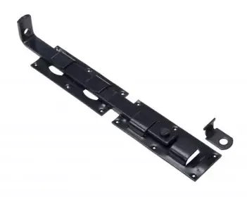 Overslaggrendel 45cm zwart Populair