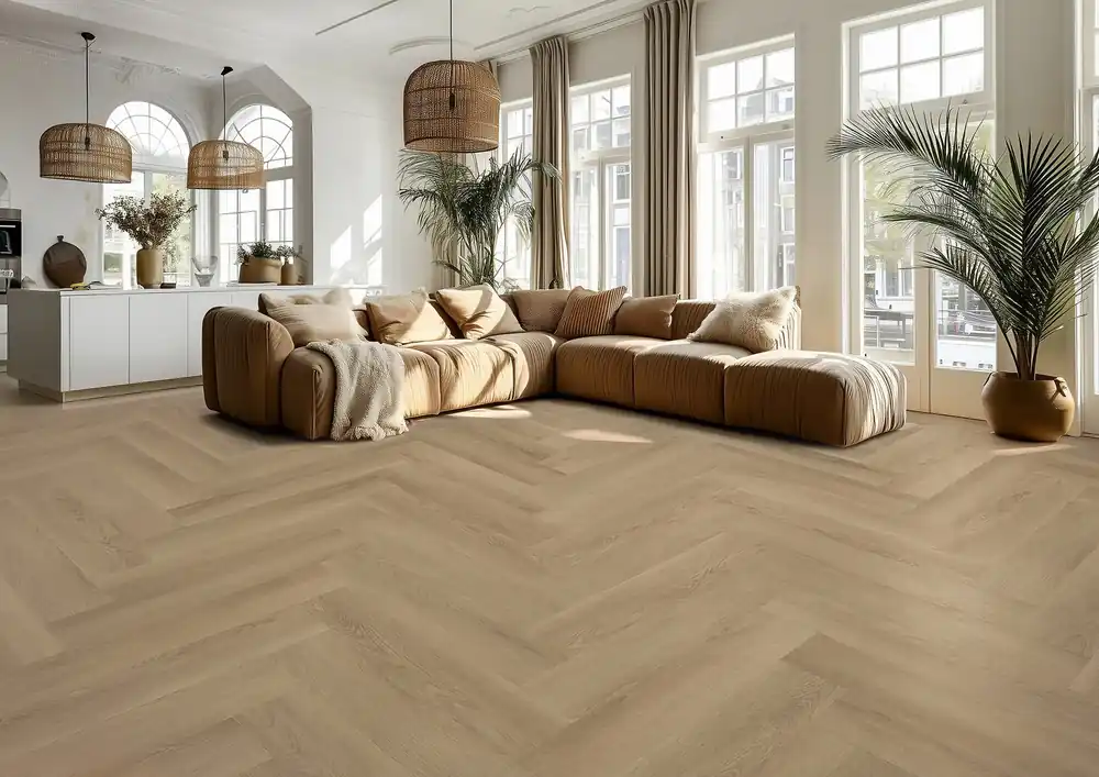 Highland Visgraat 3603 (rigid click) Naturel Koop Vandaag