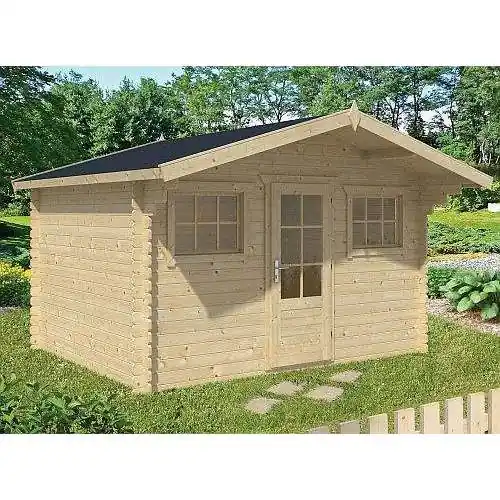 Direct Verzonden Blokhut Mika 380 x 300 + 80 cm
