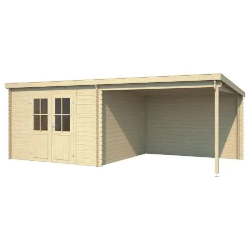 Blokhut Orlando 302 + 302 x 312 cm Meest Verkocht