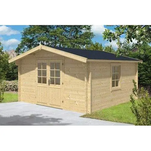 Blokhut Gunda 400 x 400 cm Fabrieksprijs