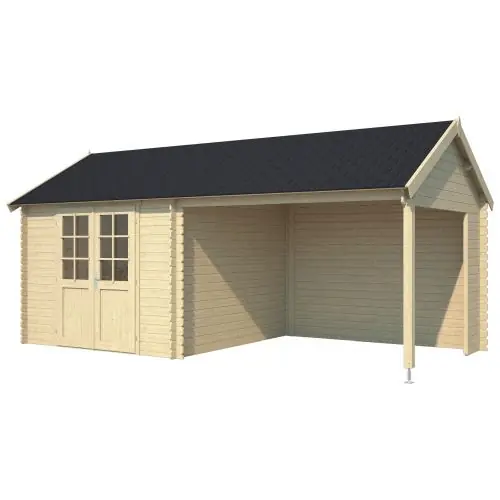 Blokhut Fraya 295 + 300 x 295 cm Aanbieding
