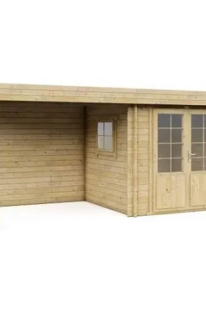 Blokhut 2526Z Interflex 500 x 250 cm Finale Uitverkoop