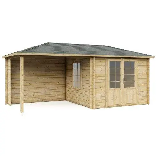 Weekendaanbieding Blokhut 3030Z Interflex 576 x 300 cm