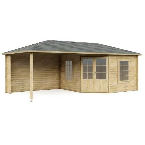 Koop Online Blokhut 3555Z Interflex 676 x 350 cm