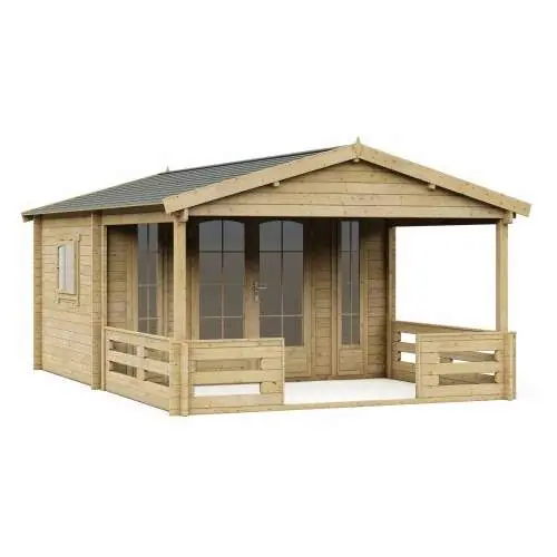 Koop Online Blokhut 3830L Interflex 380 x 300 + 280 cm