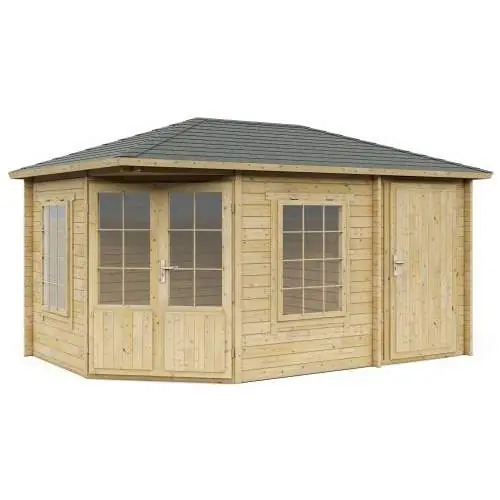 Blokhut 4355 Interflex 440 x 300 cm Op = Op
