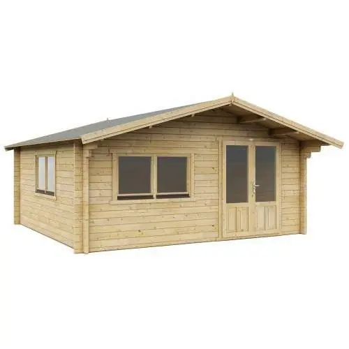 Blokhut 5x5 Complete Interflex 500 x 500 + 60 cm Lage Kosten