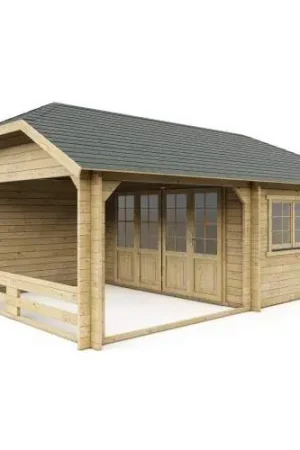 Bestseller Blokhut W4x4+3A Wolfskap Interflex 870 x 410 cm