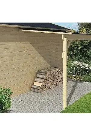 Zijluifel voor blokhut 150 x 175 cm Flitsaanbieding