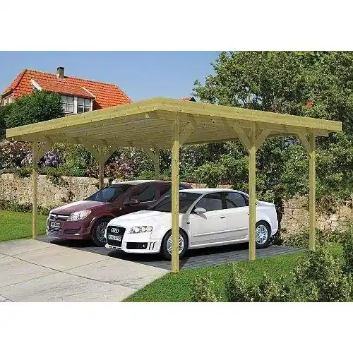 Laatste Versie Carport Dubbel 600 x 500 cm