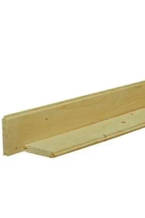 Dakbeschot Scandinavisch vuren geïmpregneerd 1,6 x 10 cm Bestseller