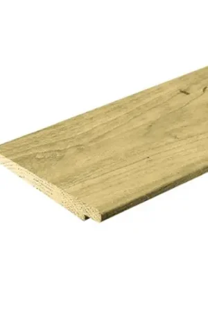 Zweeds rabat vuren geïmpregneerd 1,0-2,5 x 19,5 cm Gecertificeerd
