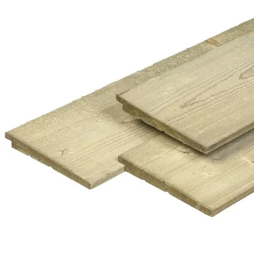 Gevelbekleding zweeds rabat vuren geïmpregneerd 1,1-2,2 x 19,5 cm Meest Verkocht