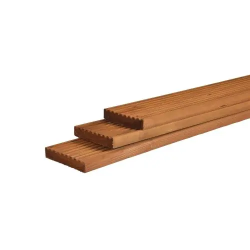 Vlonderplank vuren bruin geïmpregneerd 2,8 x 14,5 cm Merkproduct