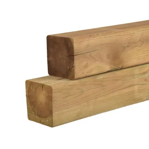 Lage Prijs Tuinpaal grenen groen geïmpregneerd 14,5 x 14,5 cm