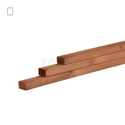 Dagaanbieding Regel vuren bruin geïmpregneerd 4,5 x 9,5 cm