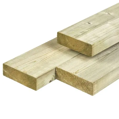 Merkproduct Regel Noord-Europees vuren geschaafd geïmpregneerd 4,5 x 14,5 cm