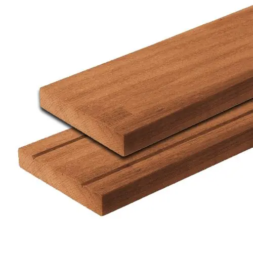 Hardhouten plank Bankirai geschaafd 2,2 x 19,5 cm Snelle Levering