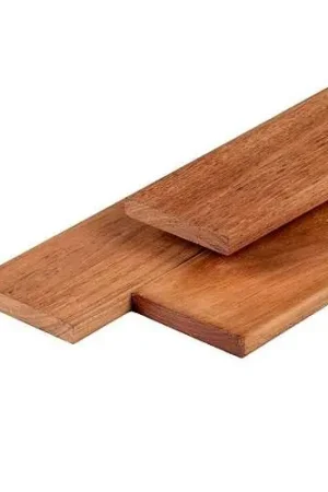 Actieprijs Hardhouten vlonderplank Jatoba glad geschaafd 2,1 x 14,5 cm
