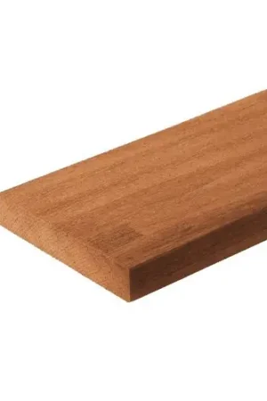 Alleen Vandaag Vlonderplank Bankirai geschaafd hardhout 2,8 x 14,5 cm