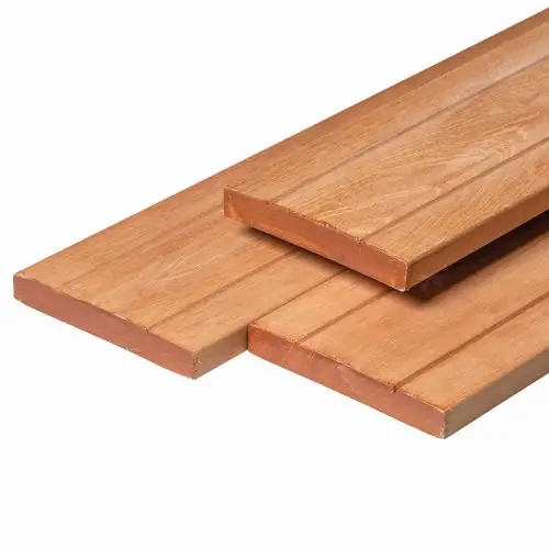 Hardhouten vlonderplank Bankirai glad 2,8 x 19 cm Tijdelijk Beschikbaar