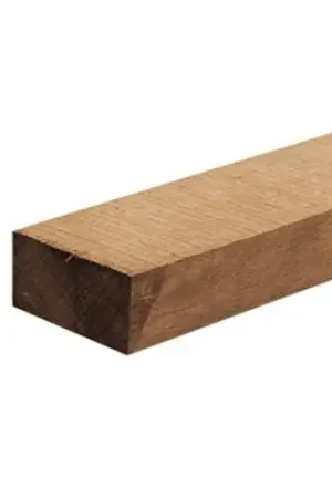 Actieprijs Azobé bestekhout fijnbezaagd 4 x 20 cm
