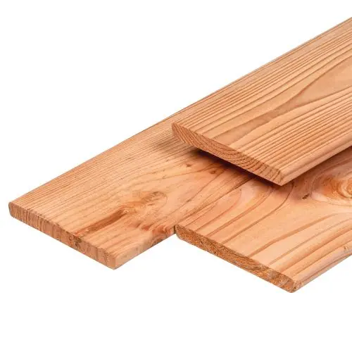 Schuttingplank douglas geschaafd 1,6 x 14 cm Hoge Kwaliteit