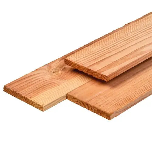 Actieprijs Tuinplank douglas bezaagd 1,6 x 14 cm