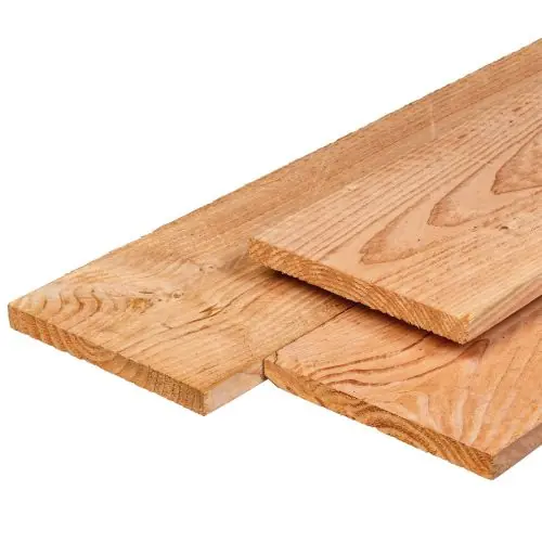Aanbieding Tuinplank douglas bezaagd 2,2 x 20 cm