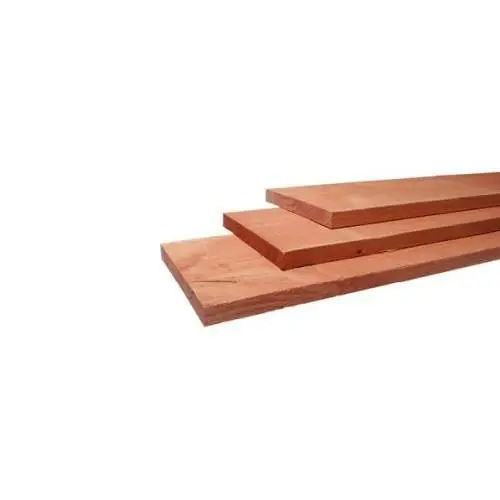 Kantplank douglas bezaagd groen geïmpregneerd 3,2 x 20 cm Uitverkoop