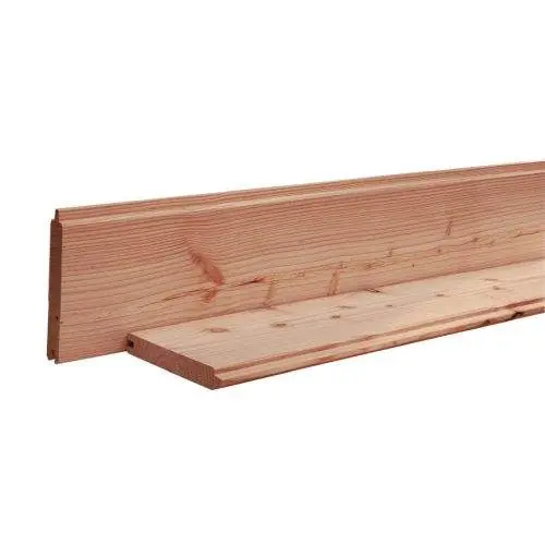 Must-Have Blokhutprofiel douglas glad geschaafd 2,8 x 19,5 cm