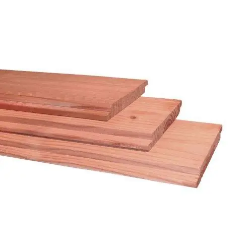Douglas geschaafd halfhouts rabat 1,8 x 15,0 cm onbehandeld Fabrieksprijs